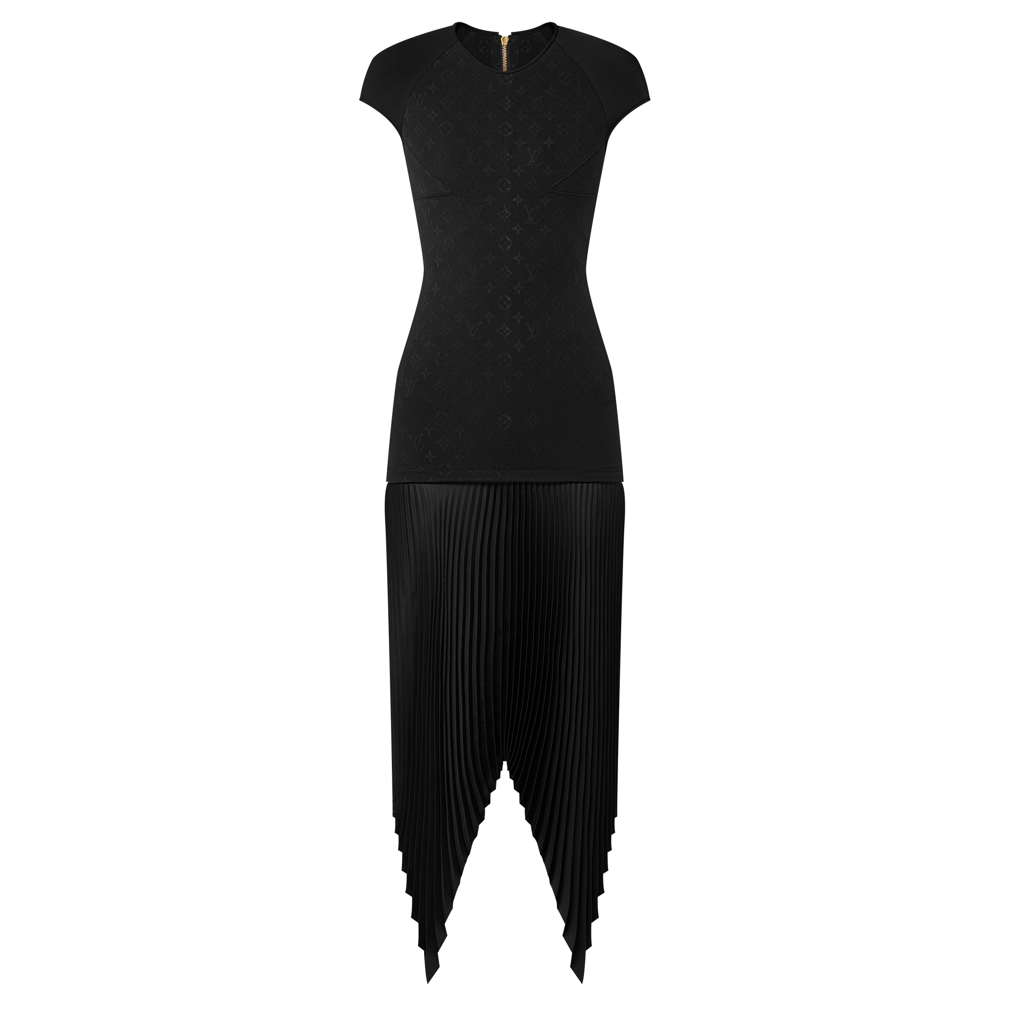 Kleid L 40 hot Louis Vuitton schwarz